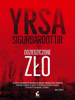 Odziedziczone zło - ebook